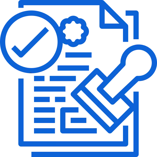 A blue and black picture of an object